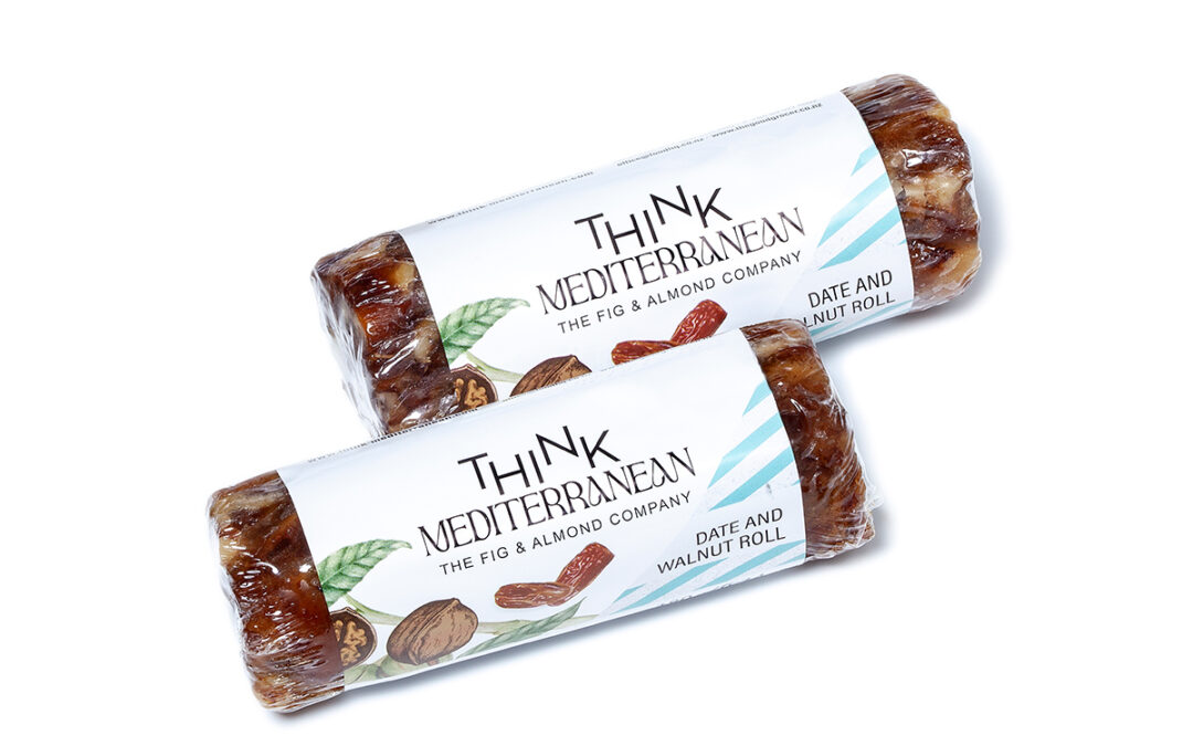 Date and walnut roll