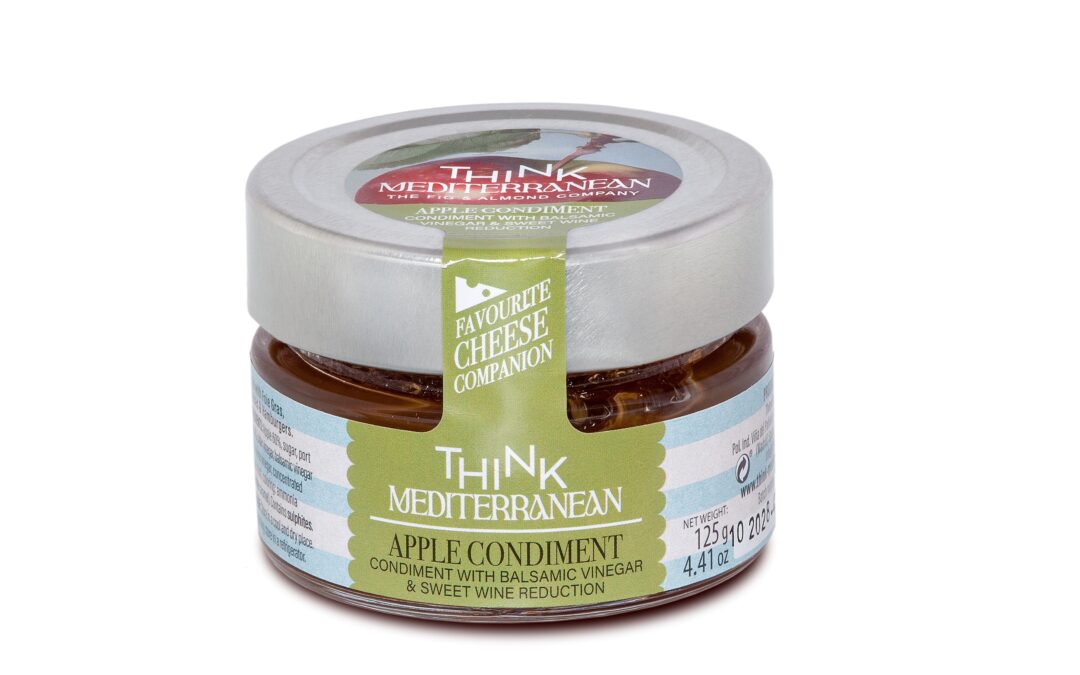 Apple Condiment with Balsamic Vinegar and Sweet Wine Reduction