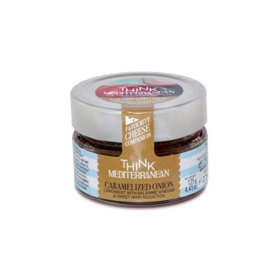 Caramelized Onion Condiment with Balsamic Vinegar and Sweet Wine Reduction