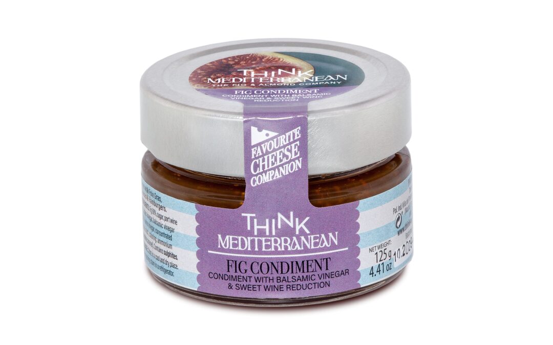 Fig Condiment with Balsamic Vinegar and Sweet Wine Reduction